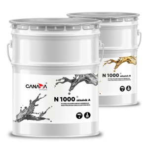 N 1000  20+20 KG   Powłoka bitumiczno-poliuretanowa 