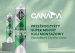 ELASTOBOND CLEAR 280 ML , BEZBARWNY, MOCNY KLEJ MONTAŻOWY